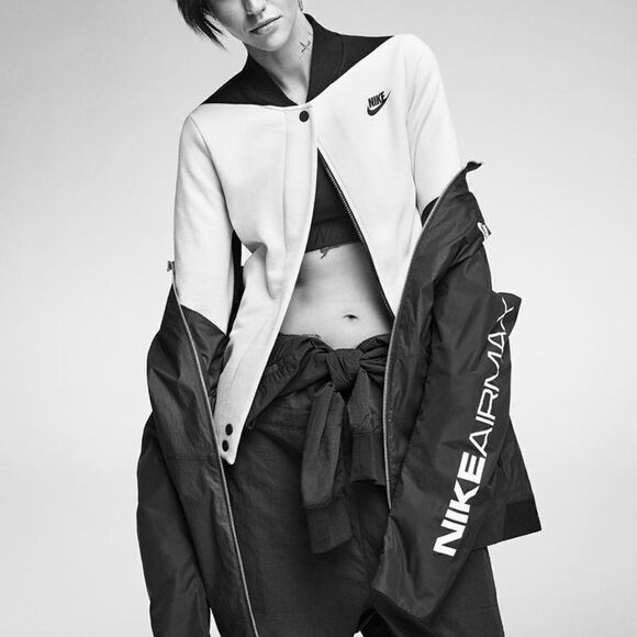 Nike Tech Fleece Destroyer Letterman Jacket - Picture 4 of 7